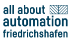 Logo der Messe all about automation Friedrichshafen