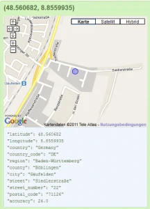 android map Treffer Auszug aus android map mit exaktem Treffer