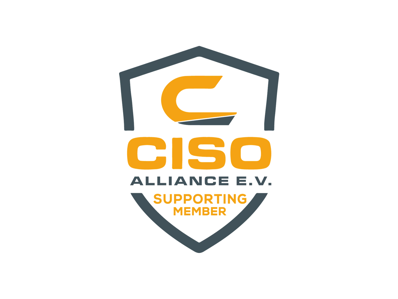 Mitgliedszeichen der CISO Alliance als Supporting Member